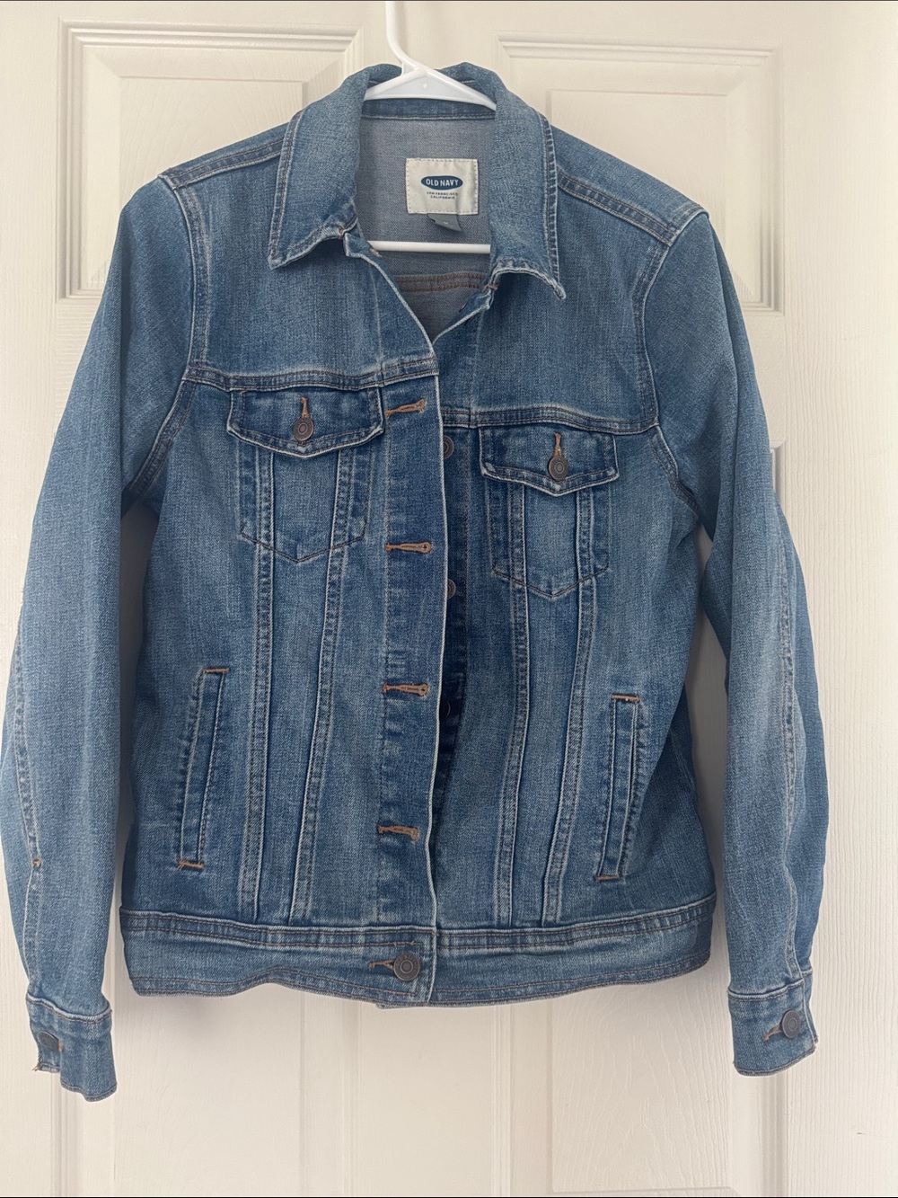 Old Navy Medium Blue Denim Jacket